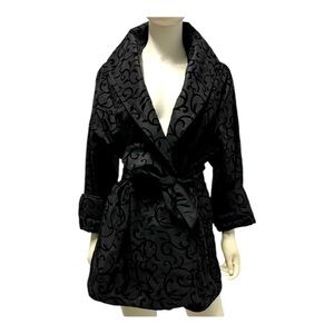 Mycra Pac Black Trench Coat